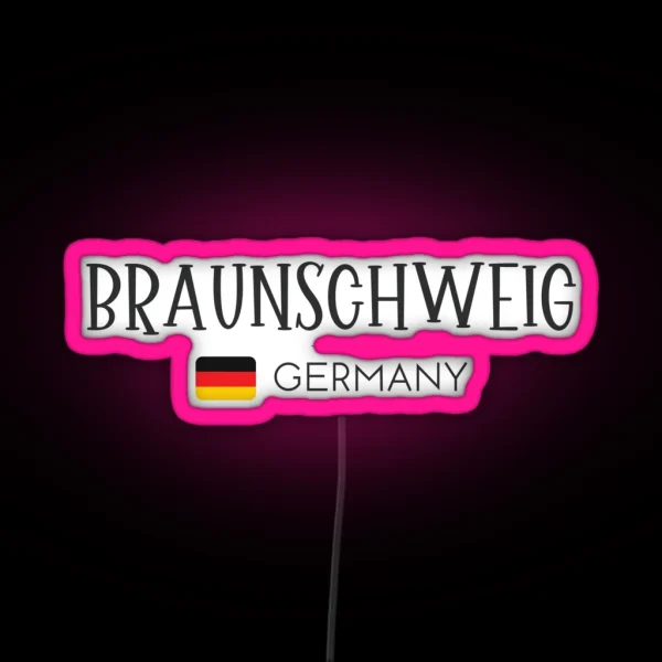 Braunschweig Germany RGB Neon Sign