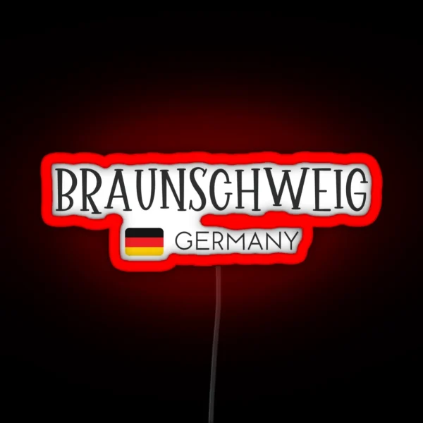 Braunschweig Germany RGB Neon Sign