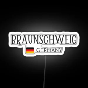 Braunschweig Germany RGB Neon Sign