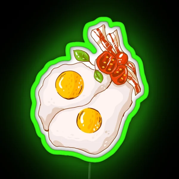 Breakfast RGB Neon Sign