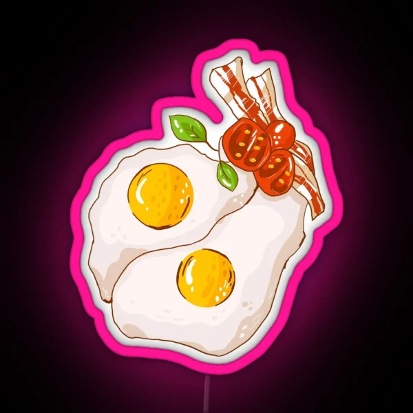 Breakfast RGB Neon Sign