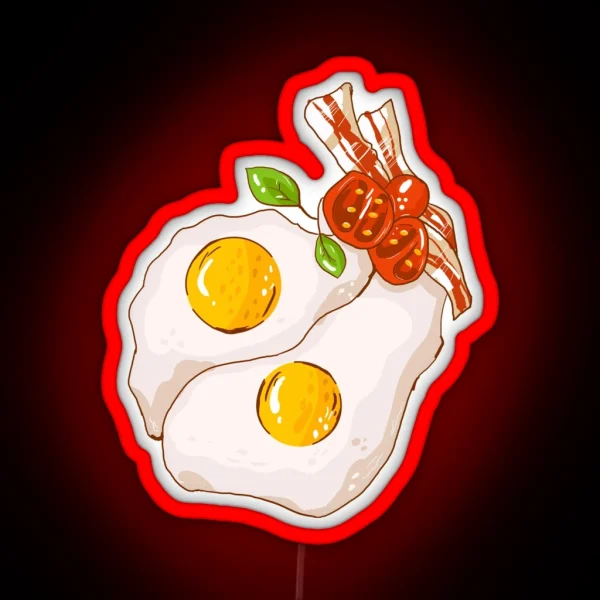 Breakfast RGB Neon Sign
