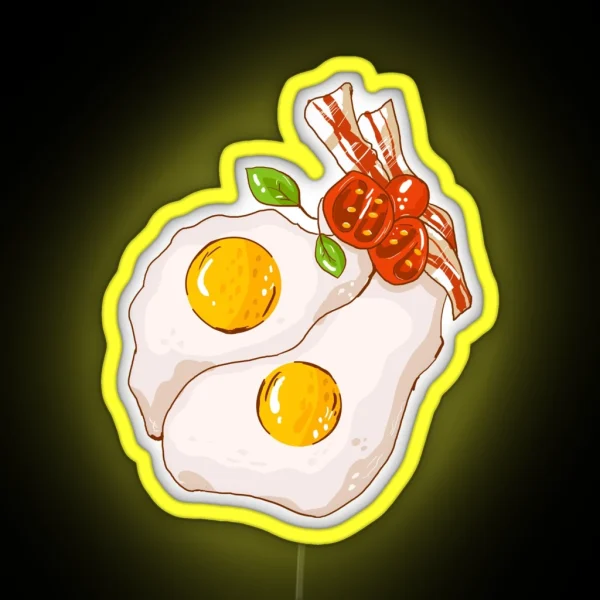 Breakfast RGB Neon Sign