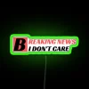 Breaking News I Don T Care RGB Neon Sign - Image 4