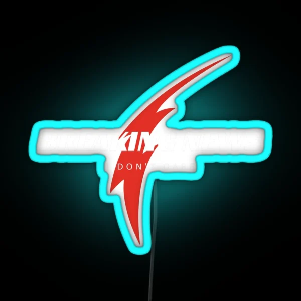 Breaking News I Don T Care RGB Neon Sign