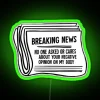 Breaking News RGB Neon Sign - Image 4