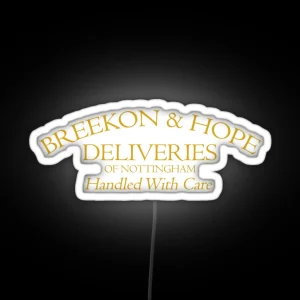 Breekon And Hope Deliveries RGB Neon Sign