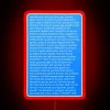 Brennan Lee Mulligan Rant RGB Neon Sign