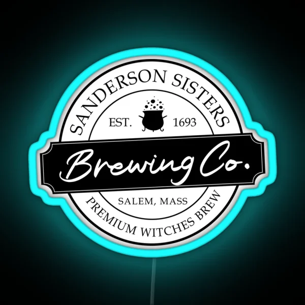 Brewing Co Premium Witches Brew RGB Neon Sign