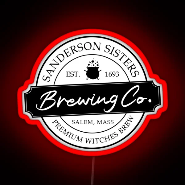 Brewing Co Premium Witches Brew RGB Neon Sign