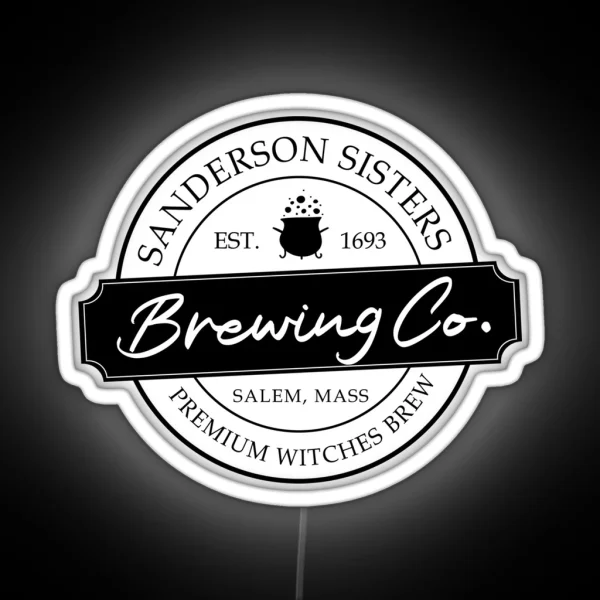 Brewing Co Premium Witches Brew RGB Neon Sign