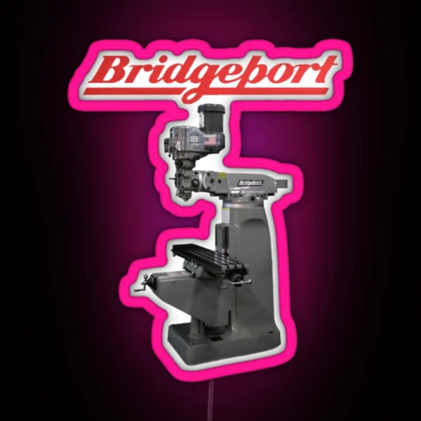 Bridgeport Mill RGB Neon Sign