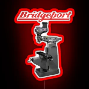 Bridgeport Mill RGB Neon Sign