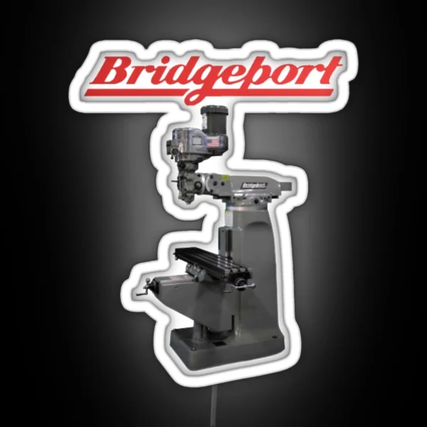 Bridgeport Mill RGB Neon Sign