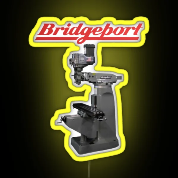 Bridgeport Mill RGB Neon Sign