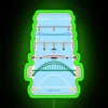 Bridges Of The Tyne RGB Neon Sign - Image 4