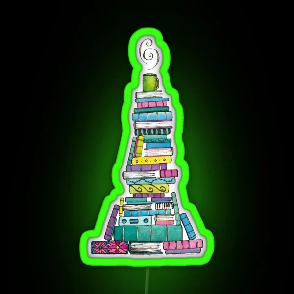 Bright Books RGB Neon Sign