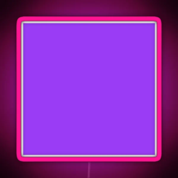 Bright Fluorescent Day Glo Purple Neon RGB Neon Sign