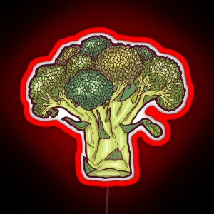 Brilliant Broccoli RGB Neon Sign