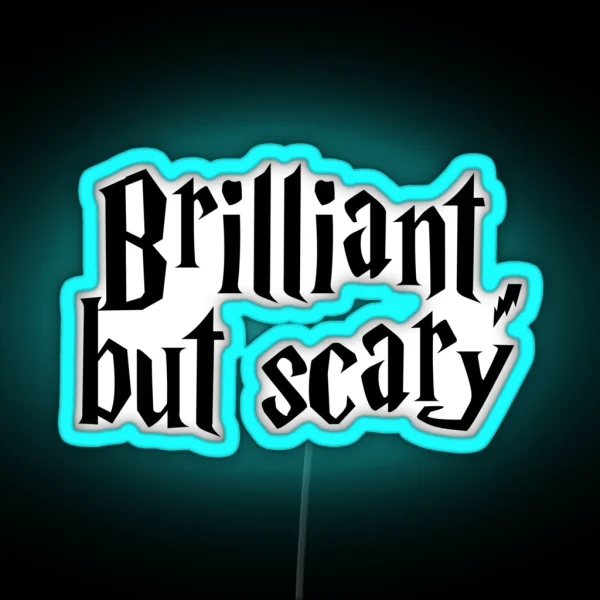 Brilliant But Scary RGB Neon Sign