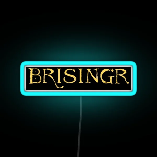 Brisingr Eragon The Inheritance Cycle RGB Neon Sign