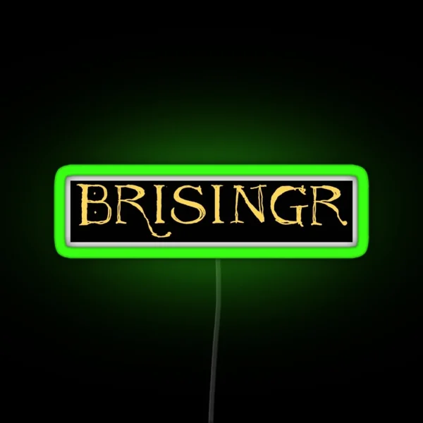 Brisingr Eragon The Inheritance Cycle RGB Neon Sign