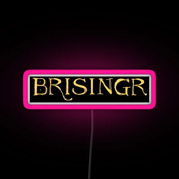 Brisingr Eragon The Inheritance Cycle RGB Neon Sign