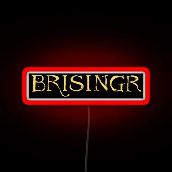 Brisingr Eragon The Inheritance Cycle RGB Neon Sign