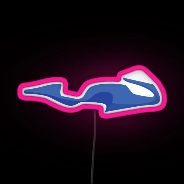 Britten V1000 Top Fairing RGB Neon Sign