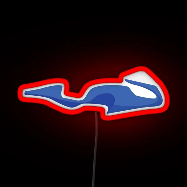 Britten V1000 Top Fairing RGB Neon Sign