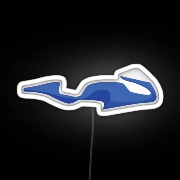 Britten V1000 Top Fairing RGB Neon Sign
