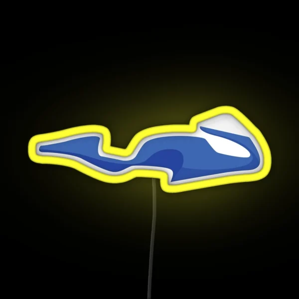 Britten V1000 Top Fairing RGB Neon Sign