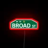 Broad Street RGB Neon Sign - Image 2