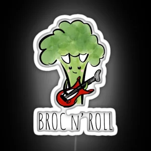 Broc N Roll RGB Neon Sign