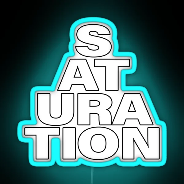 BROCKHAMPTON SATURATION RGB Neon Sign