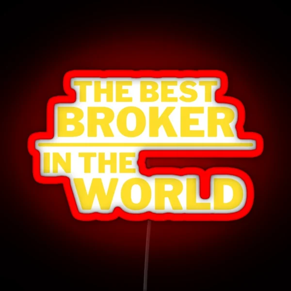 Broker RGB Neon Sign