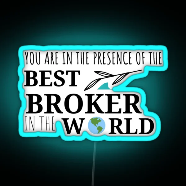 Broker RGB Neon Sign