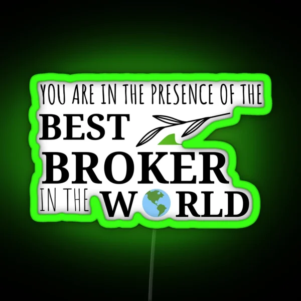 Broker RGB Neon Sign