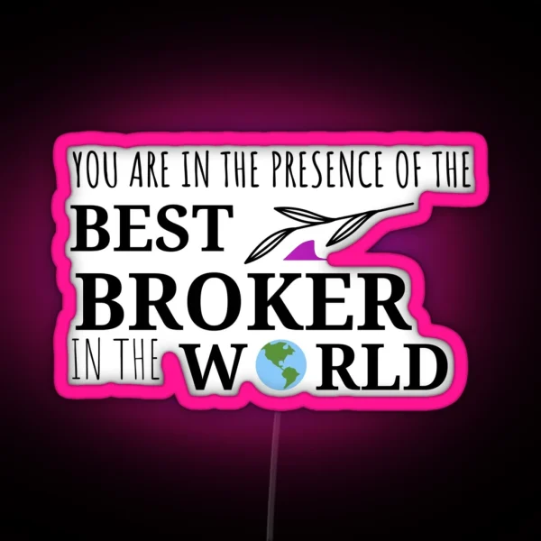 Broker RGB Neon Sign