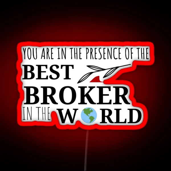 Broker RGB Neon Sign