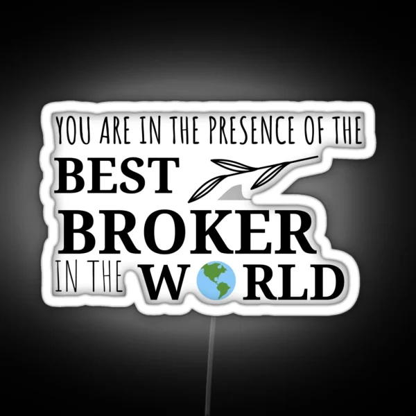 Broker RGB Neon Sign