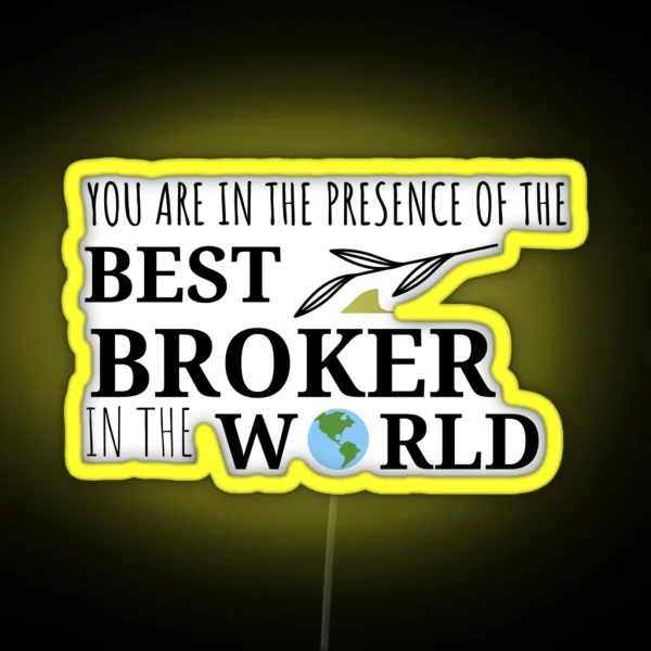 Broker RGB Neon Sign