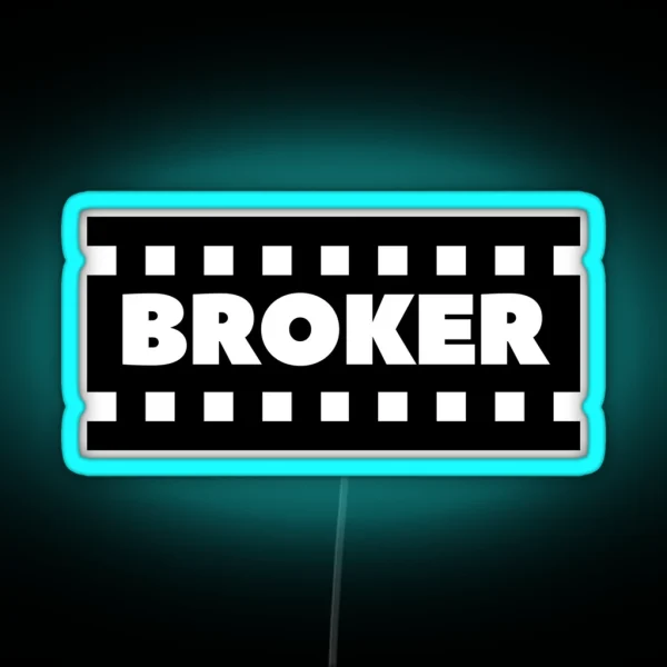 Broker RGB Neon Sign