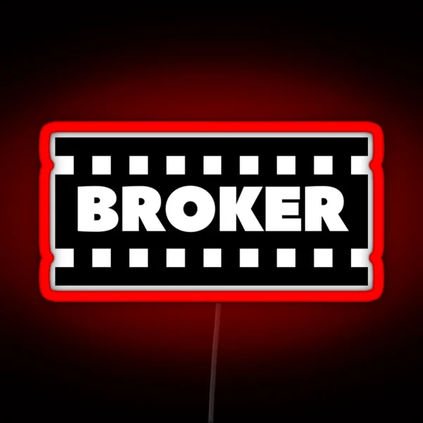 Broker RGB Neon Sign