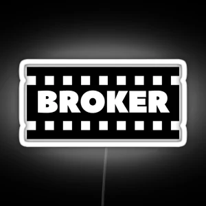 Broker RGB Neon Sign