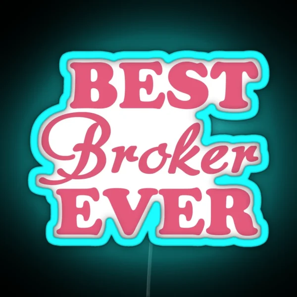 BROKER RGB Neon Sign