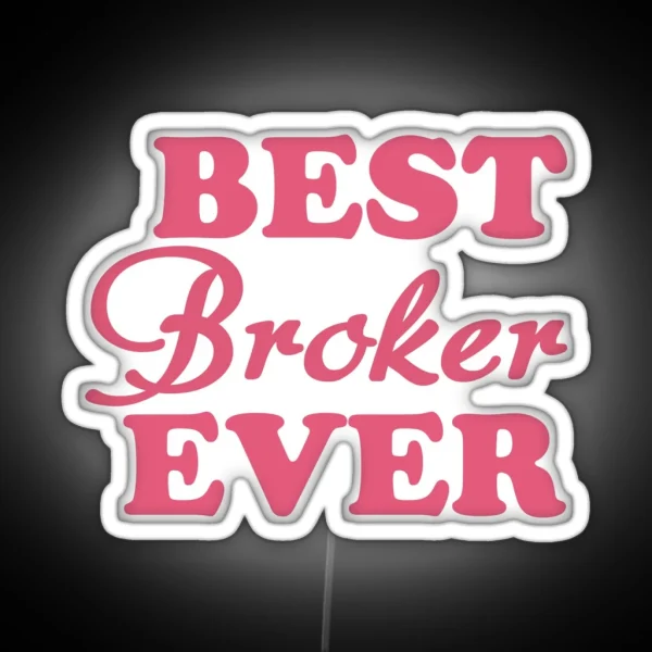BROKER RGB Neon Sign
