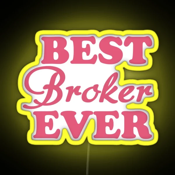 BROKER RGB Neon Sign
