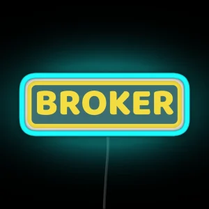 Broker RGB Neon Sign