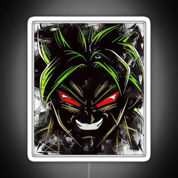 Broly Bring It On RGB Neon Sign